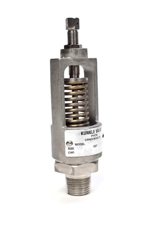 Kunkle Stainless Steel Sentinel Steam Relief Valve